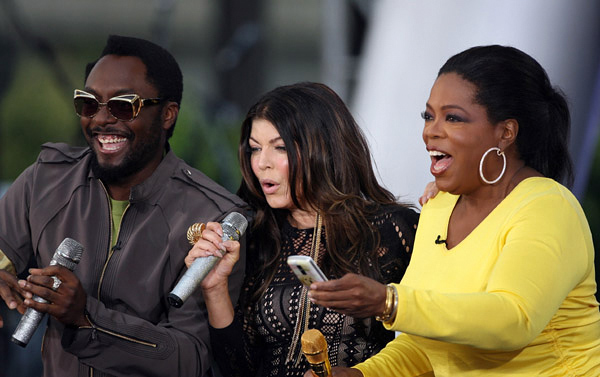 Oprah and Black Eyed Peas