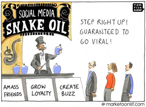 How to Buy Social Media Snake Oil