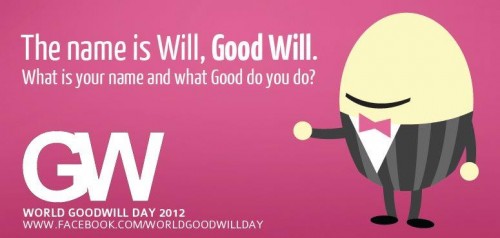 Do You Support 'World Goodwill Day' On 21 December 2012? 