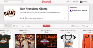 SF Giants Pinterest
