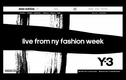 Adidas & Y-3: Interactive Live Stream At NYC Fashion Week - ViralBlog.com 