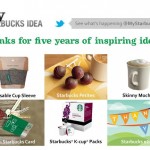 My Starbucks Idea: 5 Years Of Inspiring Ideas