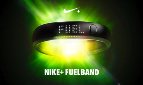 Fitness wristbands like Nike+ Fuelband