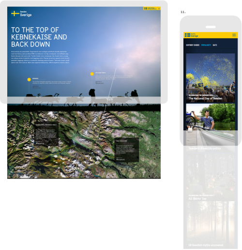 Sweden - tablet and mobile apps