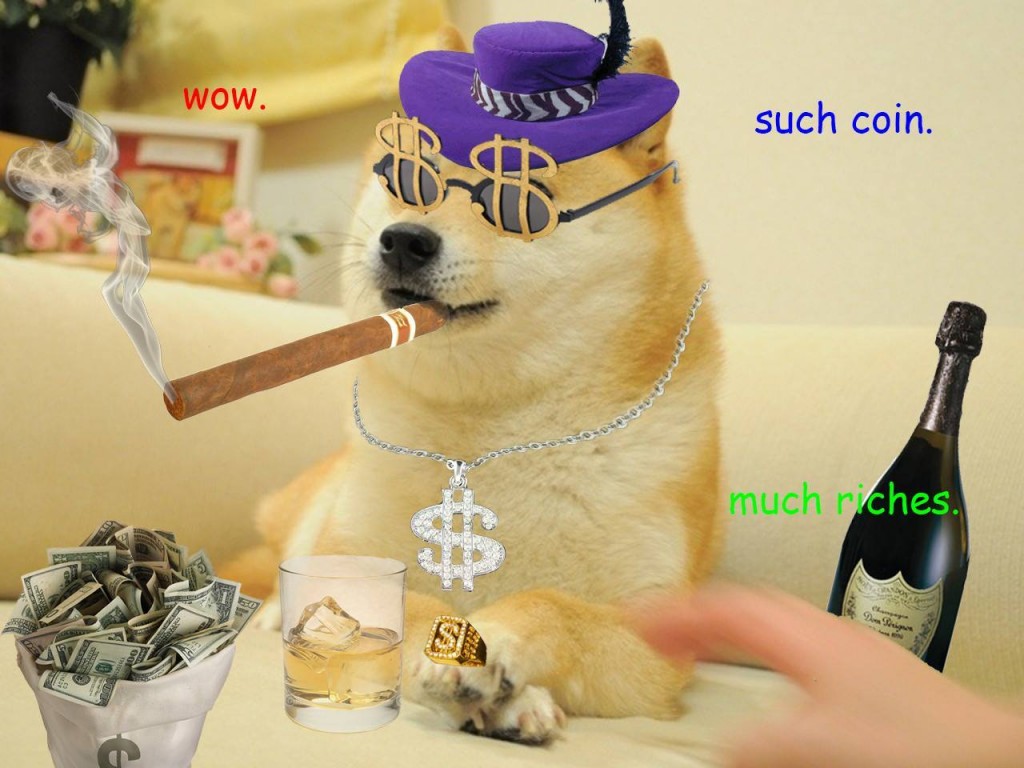 Internet Meme Dogecoin A Hotter Currency Than Bitcoin?