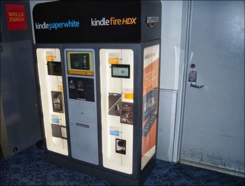 Amazon Expanding Retail Revenues With Kindle Vending Machines