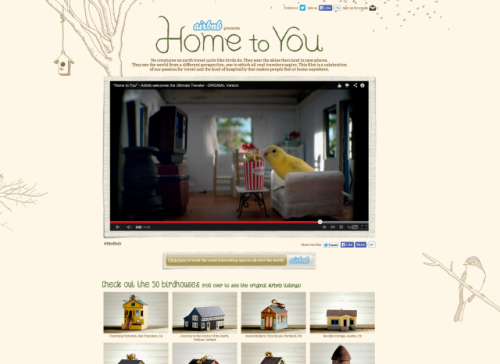 AirBnB Presents BirdBnB And Spoofs Competitor HomeAway