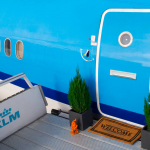 KLM Offers A Completely Decorated Airplane On Airbnb
